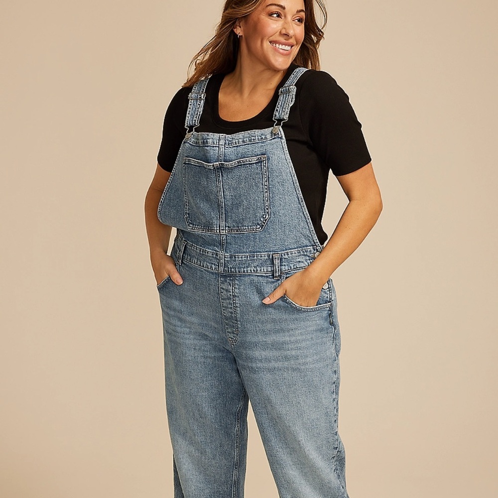 Silver Jeans Classic Blue Denim overalls - Picture 11 of 12